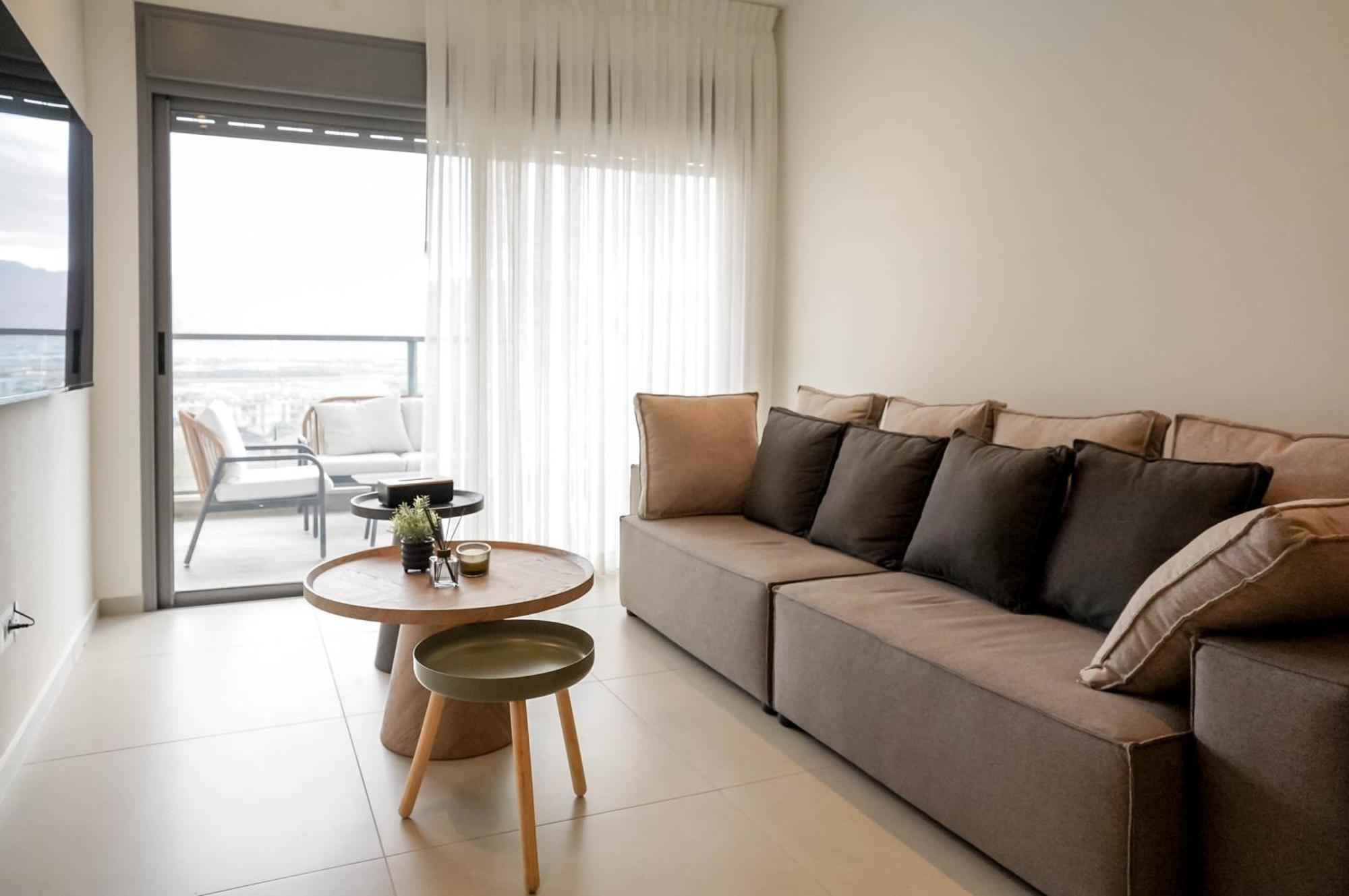 Yalarent New Stylish Apartment 3Br With Balcony Ейлат Екстериор снимка